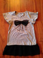 Triko s volanikom dole